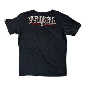 Vintage Tribal T-Shirt Size Medium Graffiti Hip Hop Y2K